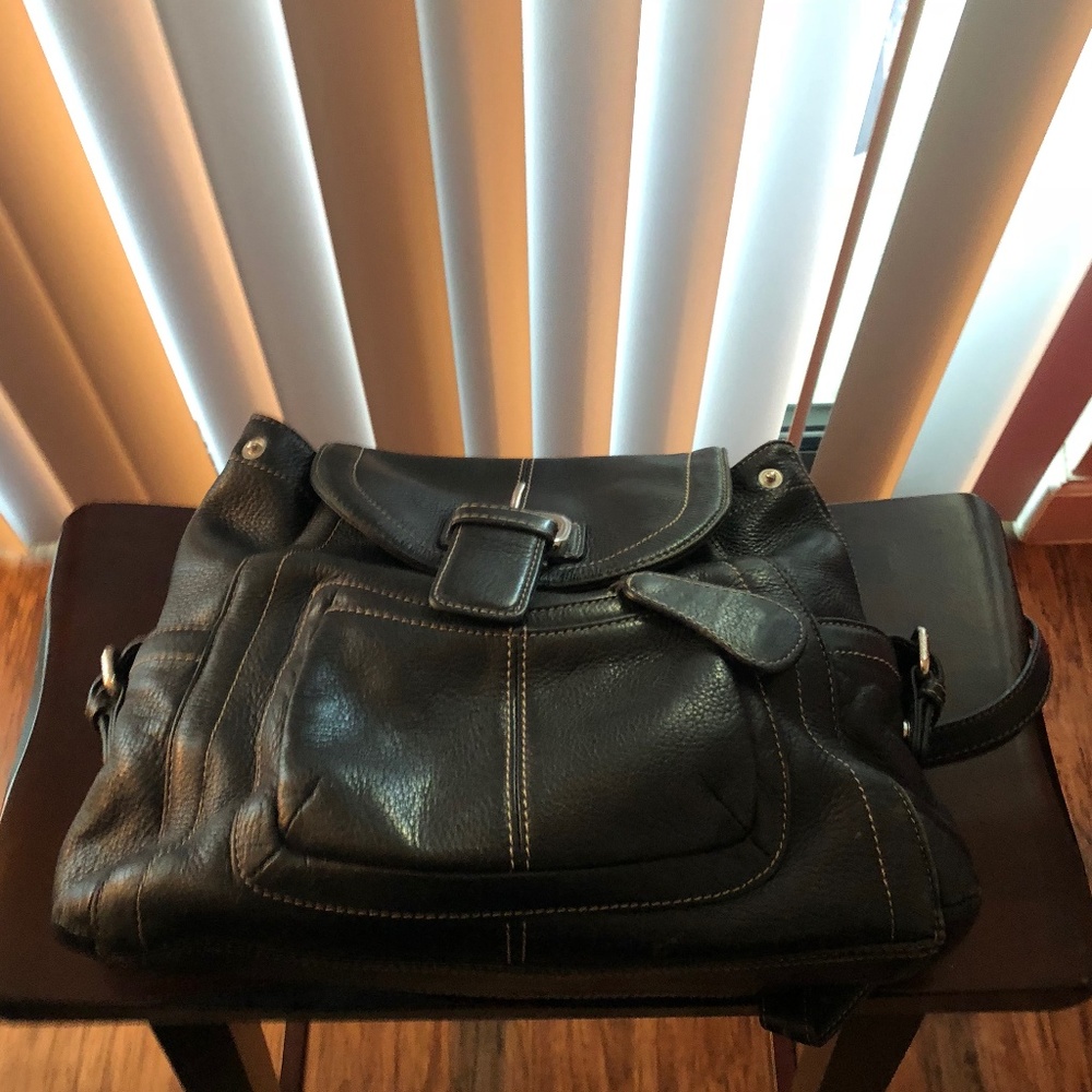 Tignanello Women/Girl Leather Backpack